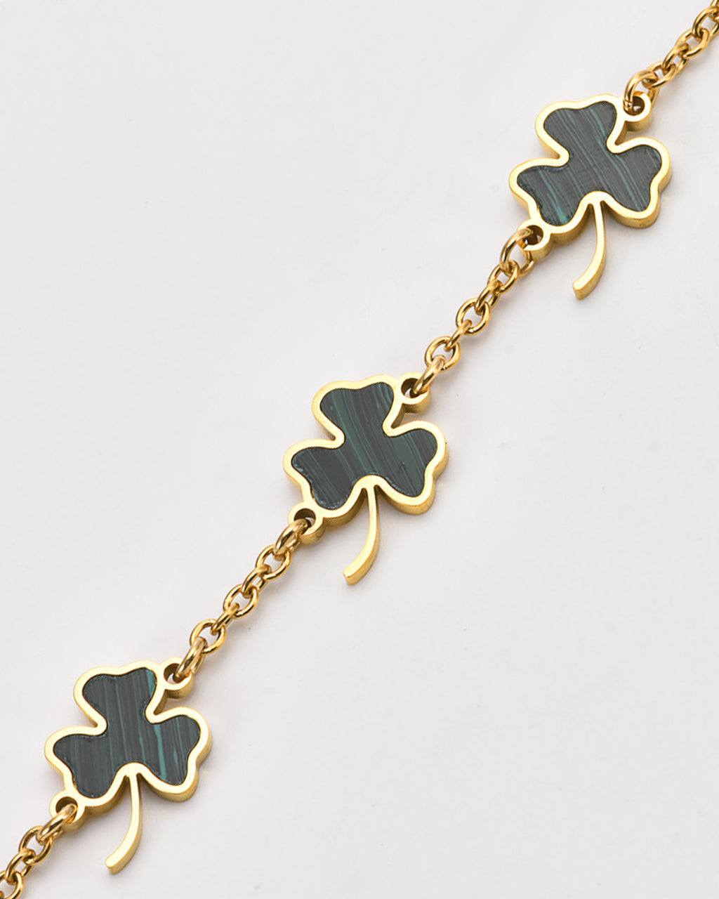 Shamrock Charm Bracelet