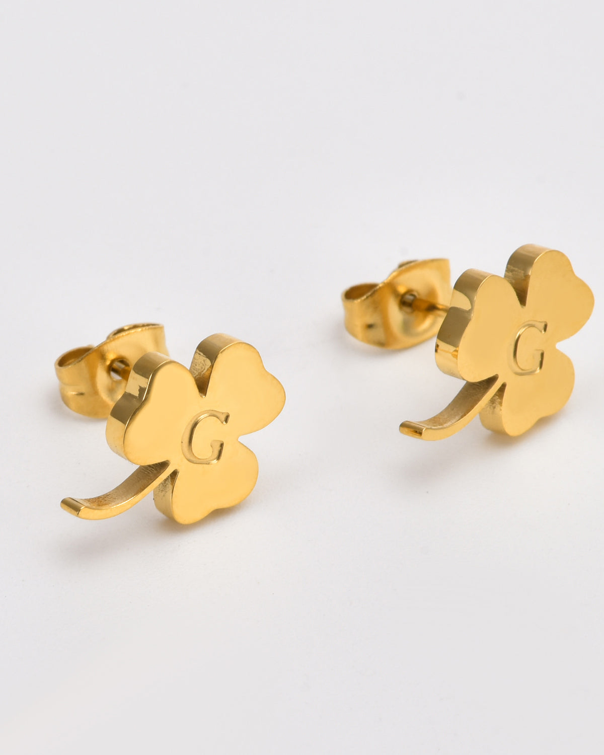 Golden Clover Earrings