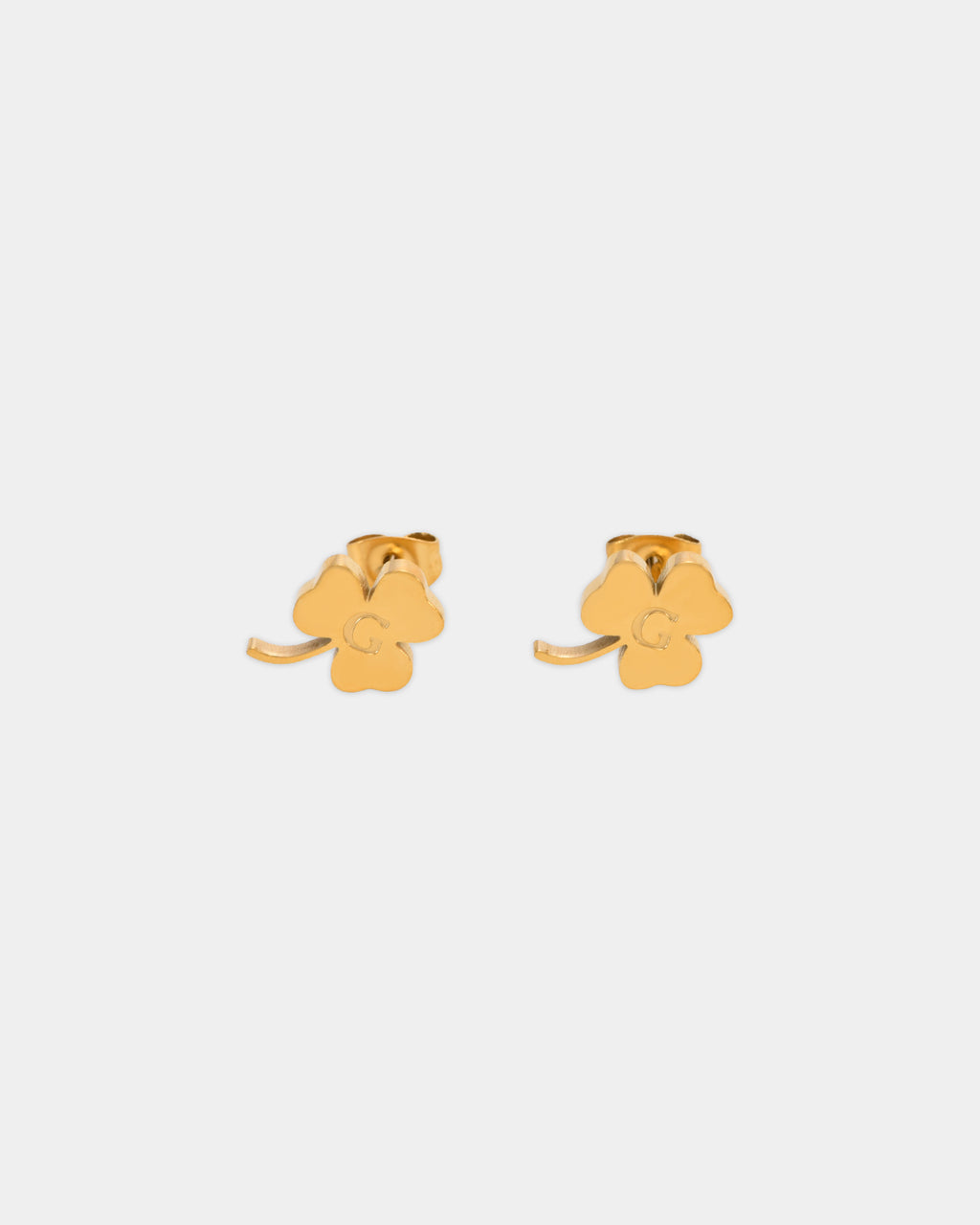 Golden Clover Earrings