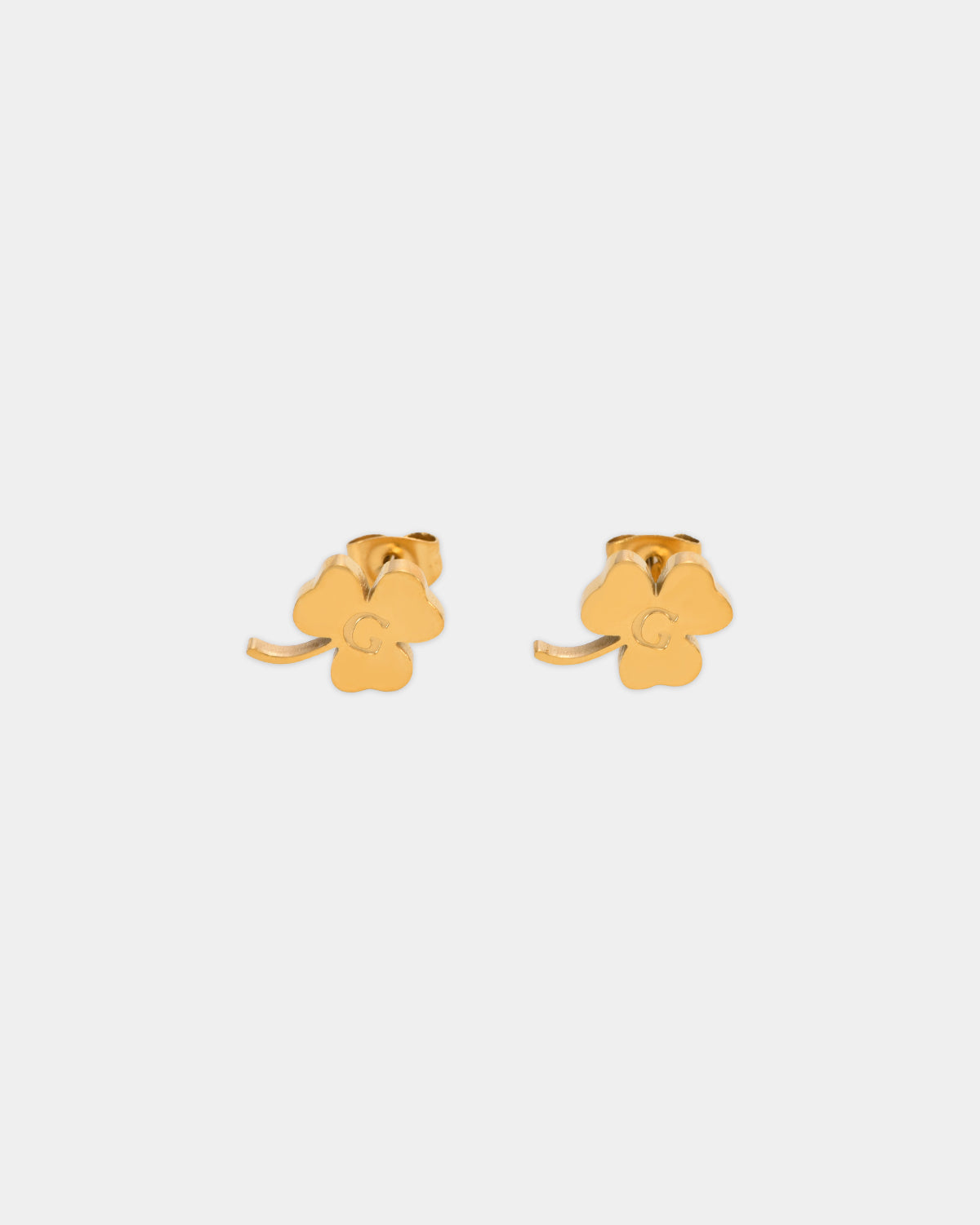Golden Clover Earrings