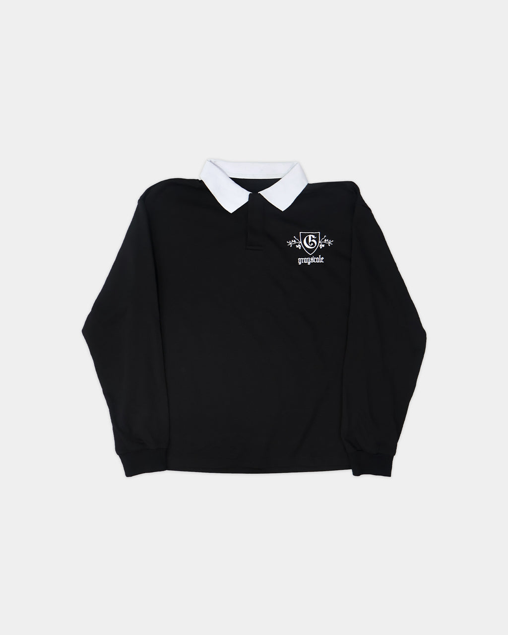 Crest Rugby Shirt (Black)