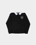Crest Rugby Shirt (Black)