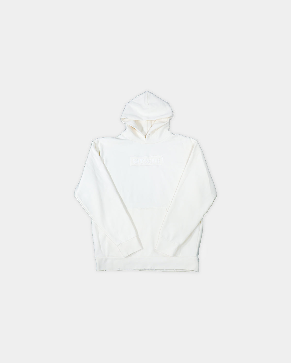 Signature Logo Hoodie - Ivory Monochrome