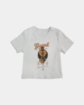 Motown Cropped Tee (White)