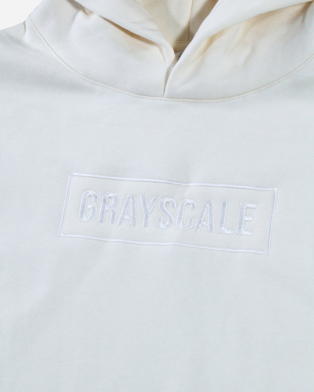 Signature Logo Hoodie - Ivory Monochrome