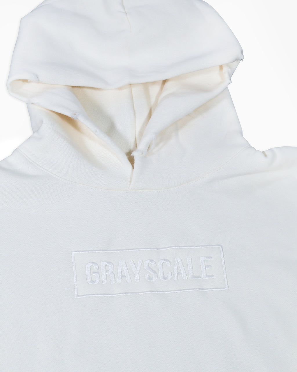 Signature Logo Hoodie - Ivory Monochrome