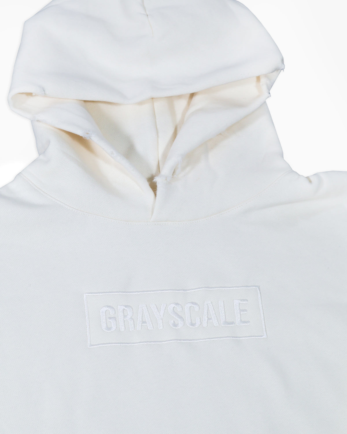 Signature Logo Hoodie - Ivory Monochrome